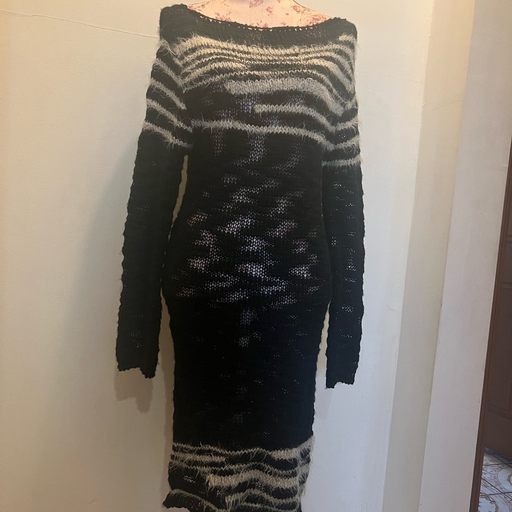 Knitting dress